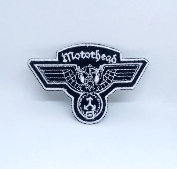 Motorhead Band Rock Metal Music Iron/Sew on Embroidered Patch Collection - Motorhead Wingcut - Fun Patches